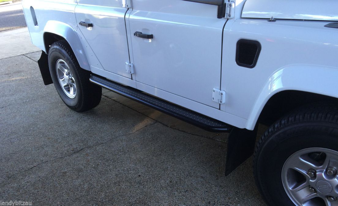 Land Rover Defender 110 Heavy Duty Side Steps By Landybitz