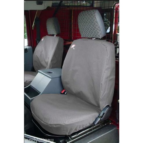 Land Rover Defender Waterproof seat covers Front Up to 2007 GREY
