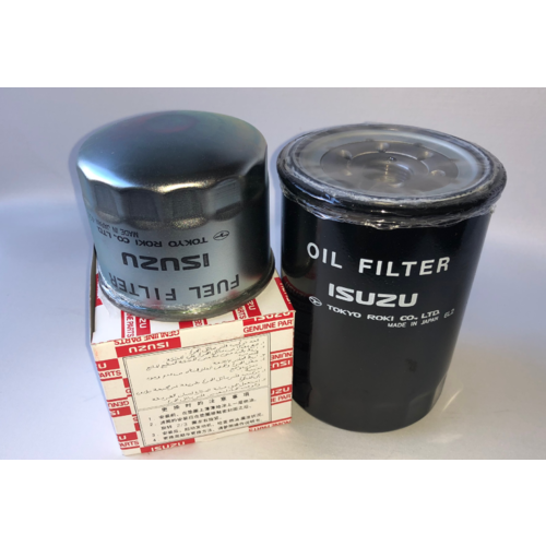 Land Rover Perentie 4x4 Genuine Oil Filter and Genuine Fuel Filter