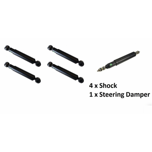 Land Rover Series 2/2a/3 Front & Rear Shocks And Damper SWB