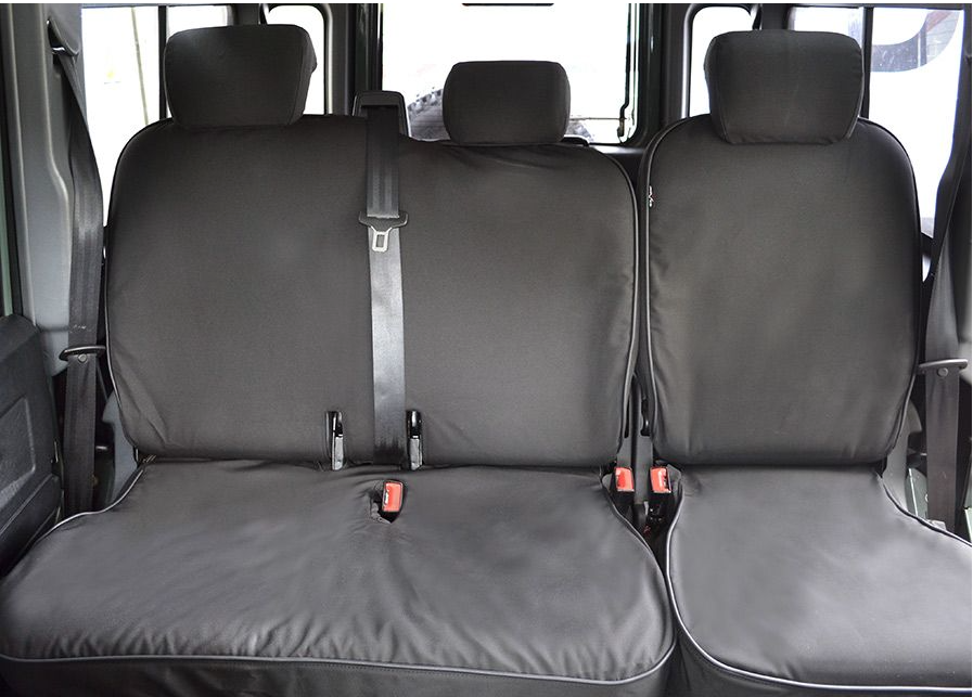 Genuine Land Rover Defender Rear Seat Covers Velcromag