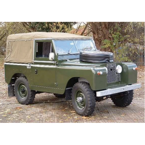 Land Rover Series 2/2a/3 88" Full Length Canvas Hood Sand WSW