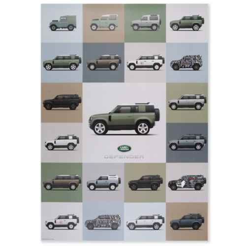 LIMITED EDITION NEW DEFENDER ARTWORK (700 X 500 MM)​