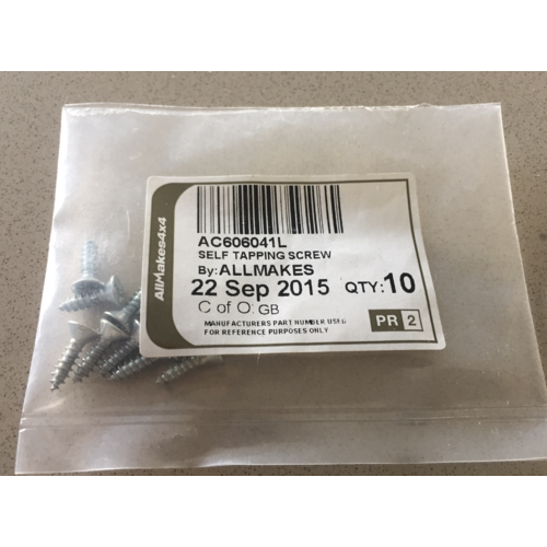 Land Rover Series Self Tapping Screws X10