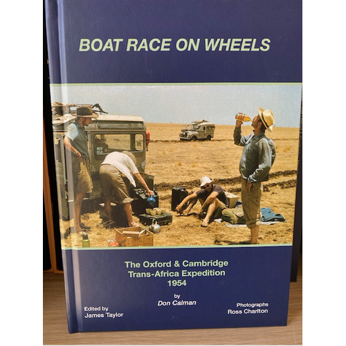 The Boat Race On Wheels Trans-Africa Hard Back Copy.