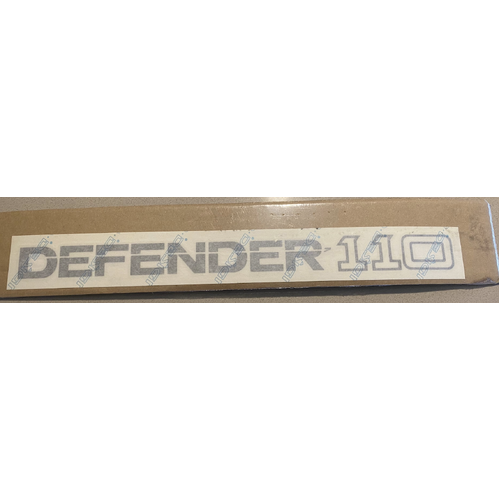 Land Rover Defender Rear Decal Light Grey