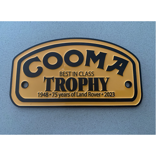 Land Rover Camel Trophy Cooma 2023 Cast Badge