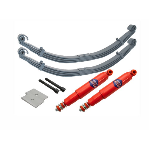 Land Rover Series LWB REAR Parabolic Spring Kit Full + Ubolt Kit