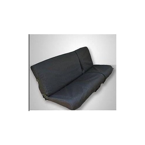 Land Rover Defender Rear Waterproof seat covers. Black Up To 2007
