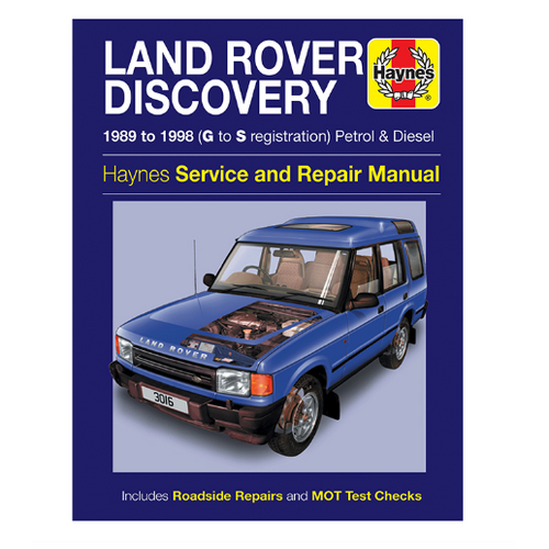Land Rover Discovery 1 Haynes Workshop Manual DA3036