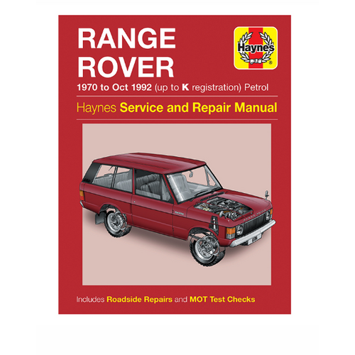 Range Rover Haynes Service & Repair Manual DA3048