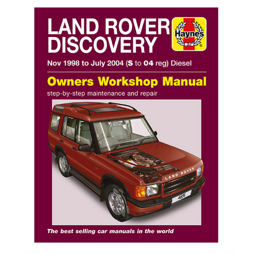 Land Rover Discovery 2 Haynes Workshop Manual DA4493