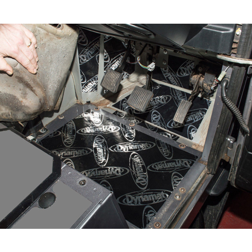 Land Rover Defender Puma Sound Deadening Footwell Kit