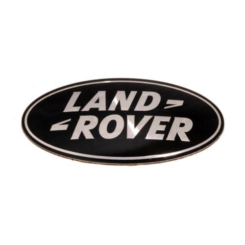 Land Rover Defender Black On Silver Badge DAG500160