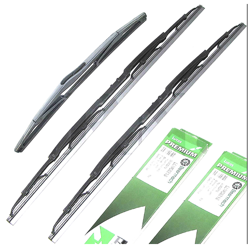 Land Rover Discovery 2 Front+Rear Wiper Blade Set