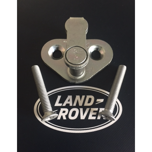 Land Rover Defender Door Striker + Screws Genuine FQB500130