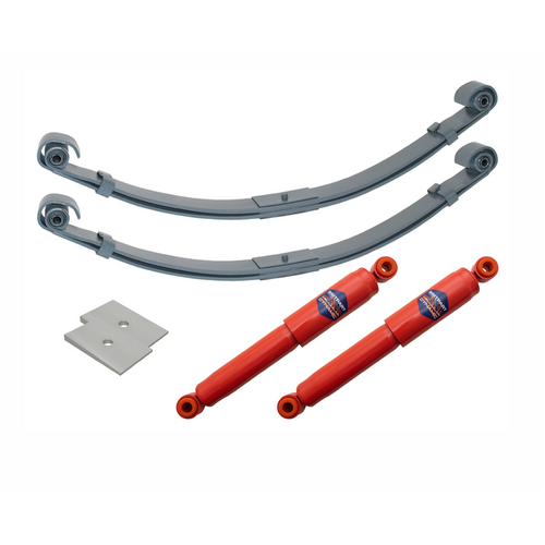 Land Rover Series Front LWB/SWB Parabolic Spring Kit Full