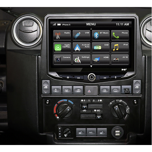 Land Rover Defender Stinger 10" Multimedia System