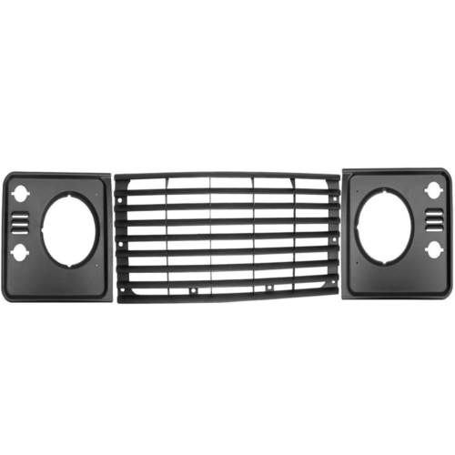 Land Rover 90/11/130 Headlight Surrounds And Grille Set Genuine
