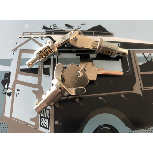 Land Rover Army Perentie/Defender/Series3 Ignition Barrel Finger Turner+ Door Locks