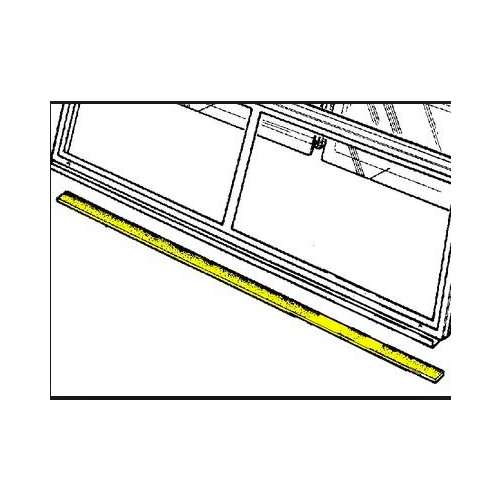 Land Rover Series Screen To Bulkhead Seal MTC6959