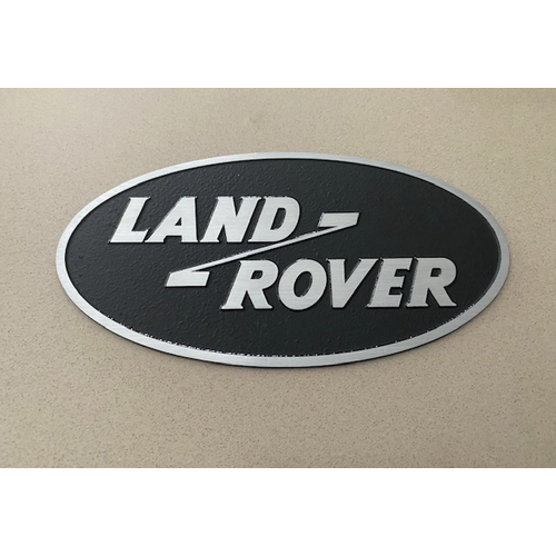 Land Rover 110/RRC And Perentie Cast Rear Oval Badge