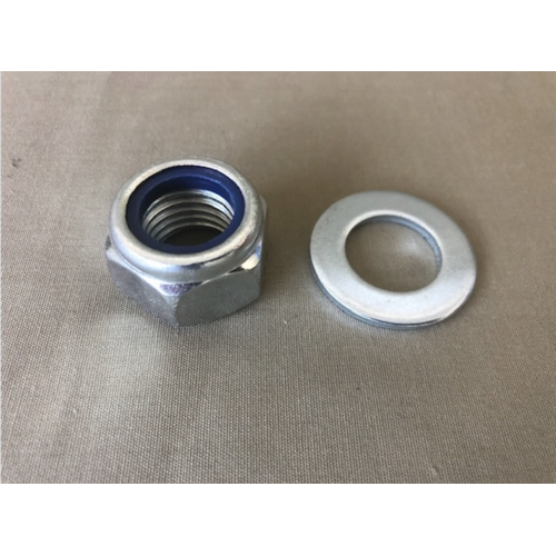 Land Rover Defender M20 Hexnut & Washer Radius Arms Front/Rear Flange