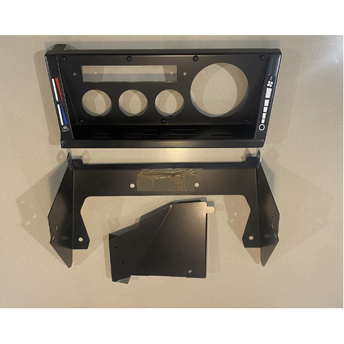 Land Rover Defender/Perentie Steel Replacement Dash Binnacle  Full Kit Pre 2000