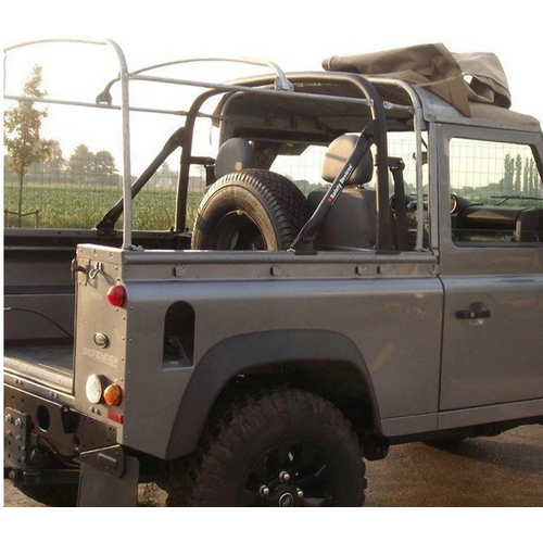 Land Rover Defender 90/110 4 Point Rear Bolt In Hoop