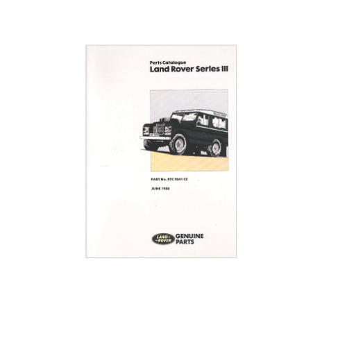 Land Rover Series 3 Parts Book RTC9841C