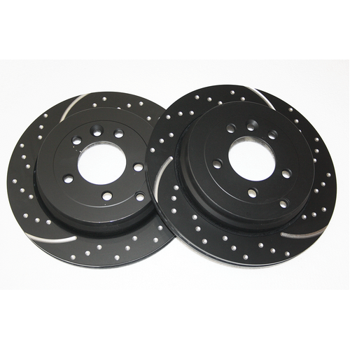 Land Rover Discovery 3-4-RRS Rear Disks X2 EBC Performance