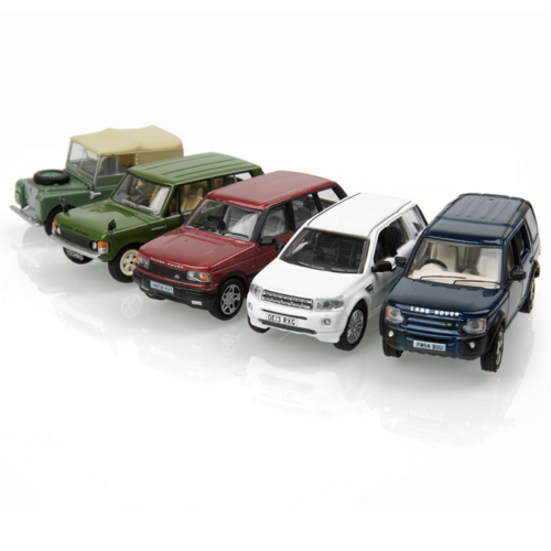 LAND ROVER LAND ROVER CLASSIC 5 PIECE SET 1:76 SCALE MODEL LDDC018MXZ - Land Rover Land Rover Classic 5 Piece Set 1:76 Scale Model LDDC018MXZ - Land R