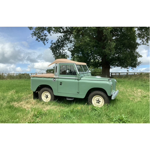 Land Rover Series 2/2A/3 Bikini Hood Sand Extended