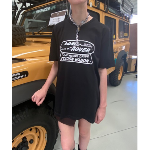 Land Rover T-Shirt Limited Edition Black Station Wagon