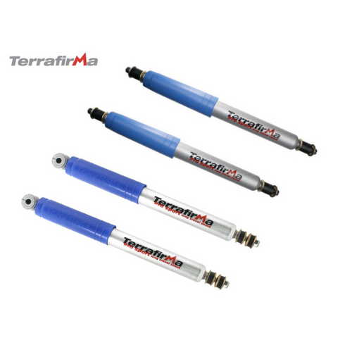 Land Rover Perentie/Defe-90/110/130/D1/RRC +2" long travel front & Rear Shocks