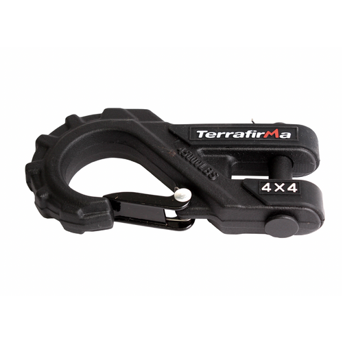 LAND ROVER TERRAFIRMA BLACK EXTREME WINCH HOOK 45000LBS BLACK