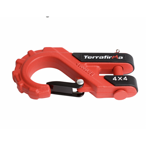 LAND ROVER TERRAFIRMA BLACK EXTREME WINCH HOOK 45000LBS ORANGE
