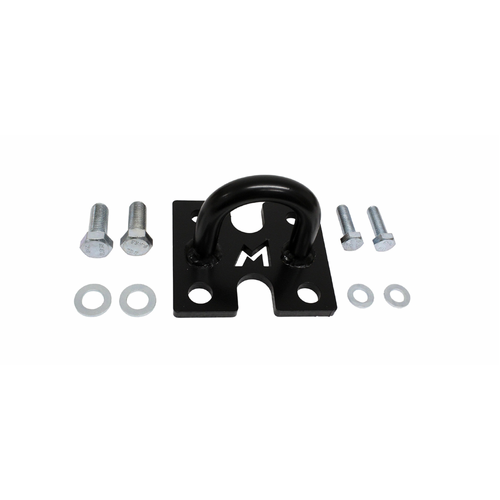 Land Rover Defender Rear Recovery Mount Black