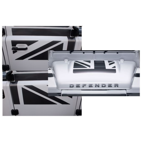 Land Rover Defender Union Jack Decals