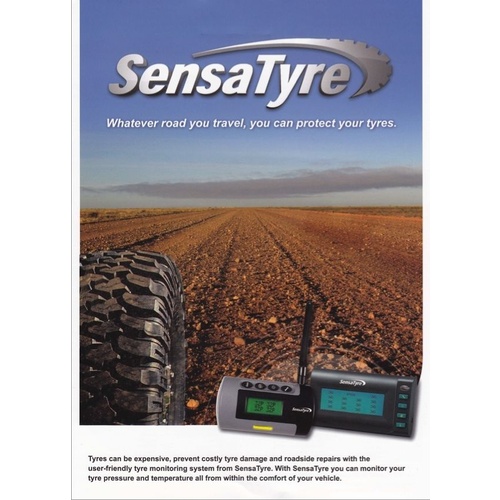 SensaTyre Tyre Monitor Kit 8 Tyre Kit For Caravans & Trailers