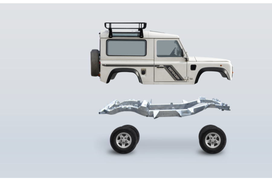Defender Chassis Made In England